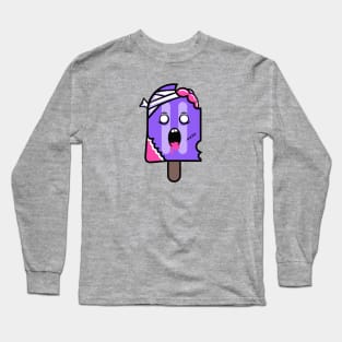 Zombie Popsicle Cartoon Long Sleeve T-Shirt